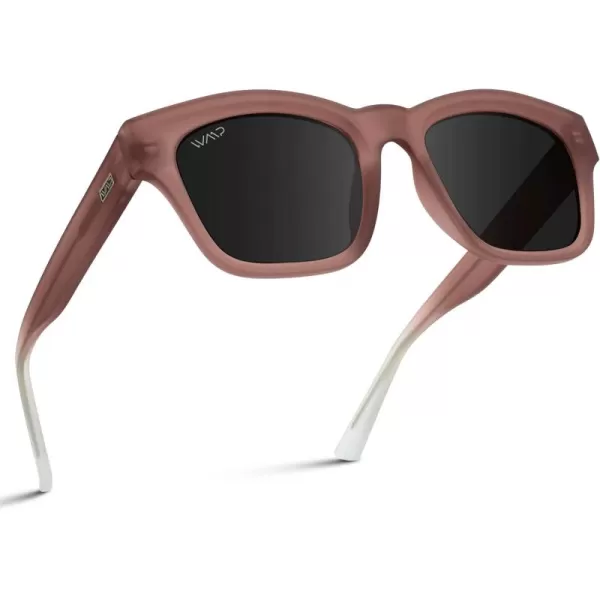 WearMe Pro Polarized Square Sunglasses for Women Featuring an Oversized Thick Frame and Lenses with UV Protection