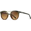 imageWearMe Pro  Womens Polarized Round Retro DoubleBridge Vintage SunglassesDesert Sage  Brown Gradient Lens