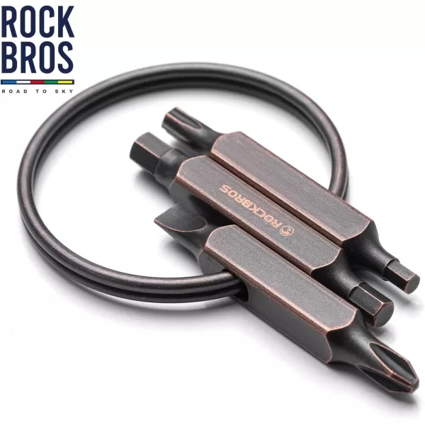 ROCKBROS Bike Multitool  Hex45 Hex3T25 PHSL Screwdriver  Heavy Duty Lightweight Bike Tool Kit