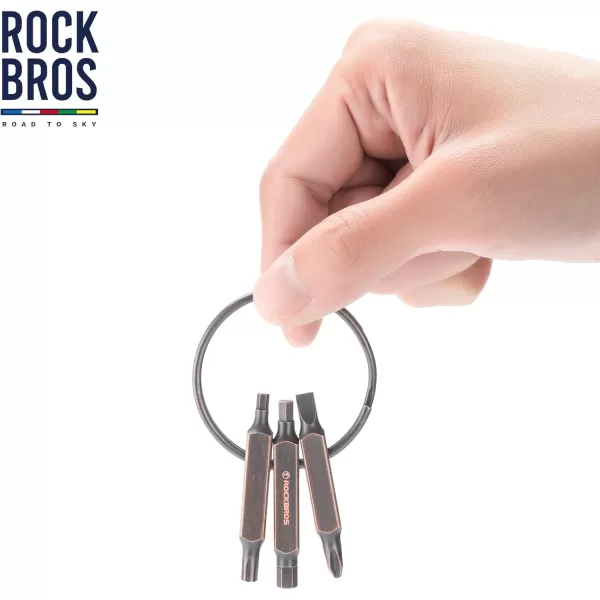 ROCKBROS Bike Multitool  Hex45 Hex3T25 PHSL Screwdriver  Heavy Duty Lightweight Bike Tool Kit