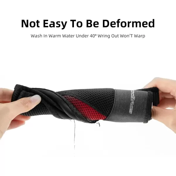 ROCKBROS Bike Sweat Guard 11 Wider Bike Trainer Sweat Guard Sweat Net for Indoor Cycling TrainingBlack