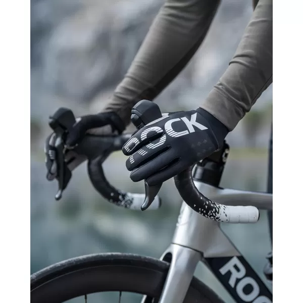 ROCKBROS Cycling Gloves Motocycle Mountain Bike Gloves Full Finger Biking Gloves for Men Bicycle GlovesBasic Version