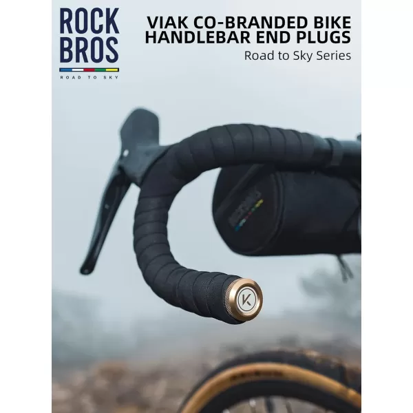 ROCKBROS Handlebar End Plugs Expanding Aluminum and Adjustable Handlebar Bike Bar Ends for Road Mountain BMX MTB Bicycle  2 Set Plug or Cap for Bike Bars