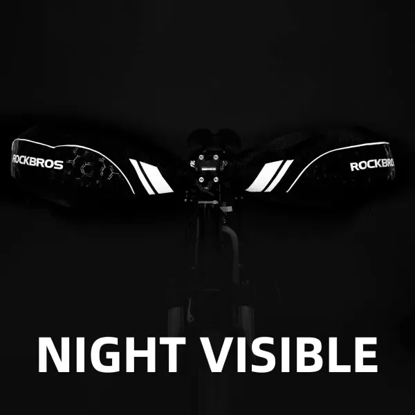 ROCKBROS Handlebar Mitts Mountain Bike Bicycle Bar Mittens Cold Weather Bike Pogies Mitts Windproof Thinsulate Thermal Winter Handlebar Mittens for Mountain Bikes ATV Snow Mobile Motorcycles