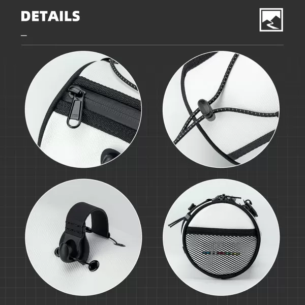 ROCKBROS ROAD TO SKY Bike Handlebar Bag Bicycle Front Bag Bag Storage Bag Lightweight ampamp Sturdy Bicycle Handlebar bag for Road Mountain Bike 2LBlackWhite