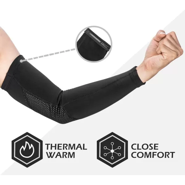ROCKBROS Thermal Arm Warmer for Men ampamp Women Arm Sleeves for Cycling Running