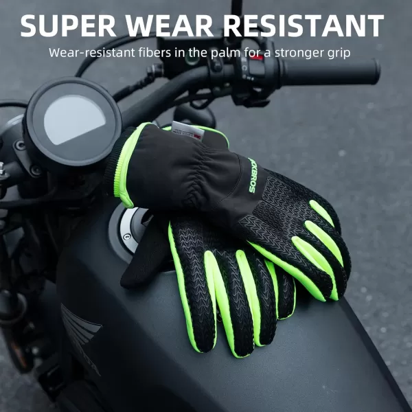 ROCKBROS Winter Gloves for Men Women Winter Cycling Gloves Windproof Thermal Gloves with Touch Screen Finger for Cycling Driving Running hikingSmall
