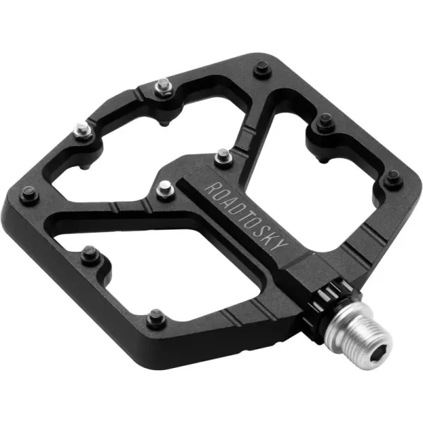 ROCKBROS Mountain Bike Pedals MTB Pedals Flat Bike Pedals Sealed Bearing NonSlip Bicycle Platform Pedals Aluminum Alloy 916quot for BMX Road Bike