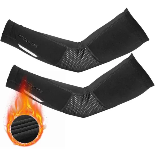 ROCKBROS Thermal Arm Warmer for Men ampamp Women Arm Sleeves for Cycling Running