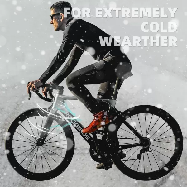 ROCKBROS Heated Cycling Shoe Covers with 5000mAh Battery Winter Shoes Cover Cold Weather Warmer Thermal Bike Shoes Cover Water Resistant Windproof Bicycle Overshoes Shoescover for Men WomenMedium810 US