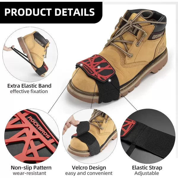 ROCKBROS Motorcycle Gear Shift Pad Antiskid Motorcycle Shoe Protector Motorbike Shift Pads Riding Shoe Cover2