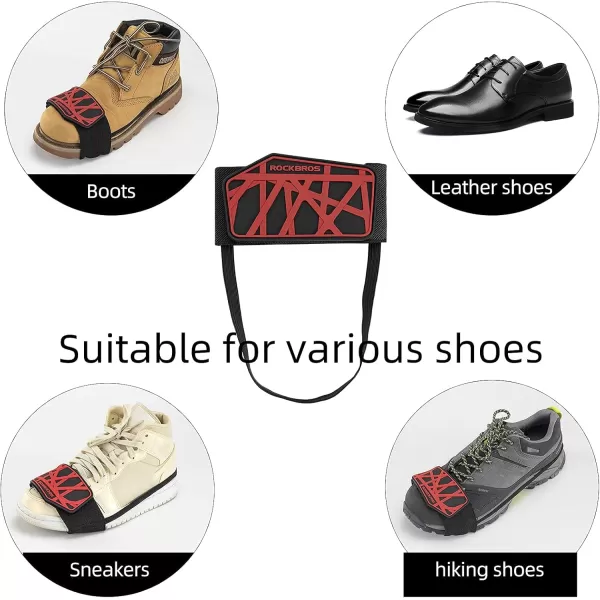 ROCKBROS Motorcycle Gear Shift Pad Antiskid Motorcycle Shoe Protector Motorbike Shift Pads Riding Shoe Cover2
