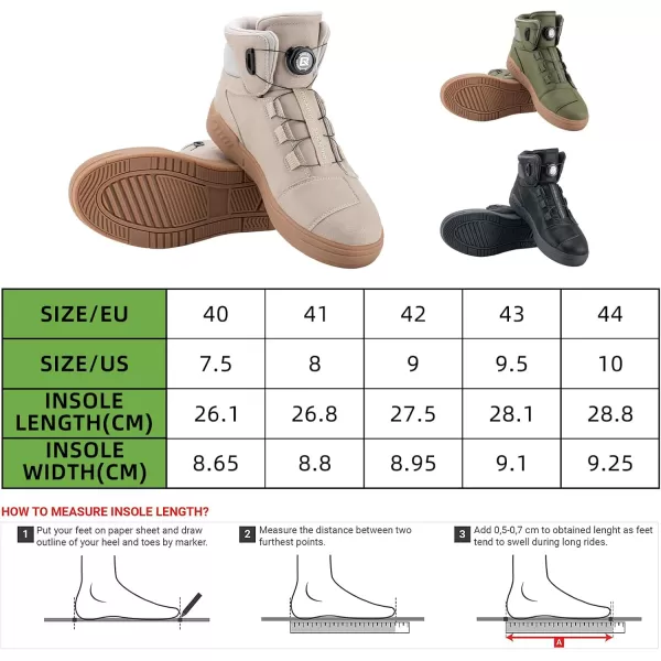 ROCKBROS Motorcycle Shoes for Men Reinforced Leather Motorcycle Riding Shoes AntiSlip Breathable Motorcycle Riding Boots Motorcycle Protective FootwearPink