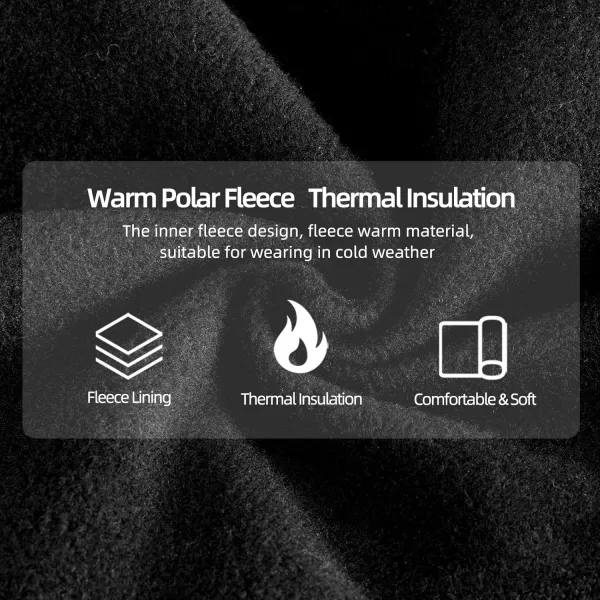 ROCKBROS Ski Mask for Men Women Winter Balaclava Ski Mask Under Helmets with Glasses Holes Thermal Fleece for Cold WeatherGrey Long Neck 2