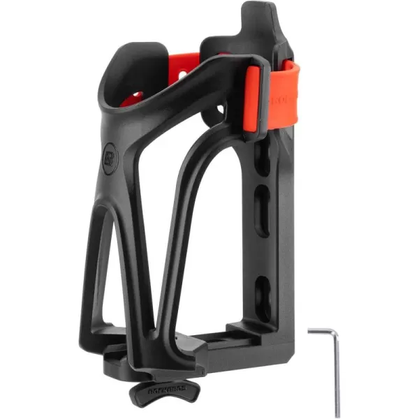 ROCKBROS Bike Water Bottle Holder Bike Cup Holder Motorcycle Cup Holder  Bottle Size Adjustable for Handlebar ampamp Frame for 233quot Diameter Bottles with Screw Tool Durable Bike Drink Holderbikered