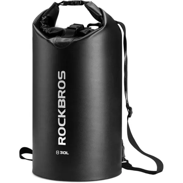 ROCKBROS Waterproof Dry Bag Heavy Durable Beach Backpack 2L 5L 10L 20L 30L Floating Dry Sack for Boating Kayaking Camping Swimming Rafting Hiking Fishing