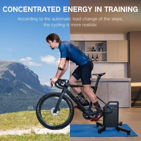 CYCPLUS T2 Indoor BLDCMotor Drive Riding Smart Bike Trainer Compatible with Zwift APP