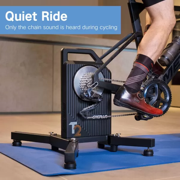 CYCPLUS T2 Indoor BLDCMotor Drive Riding Smart Bike Trainer Compatible with Zwift APP