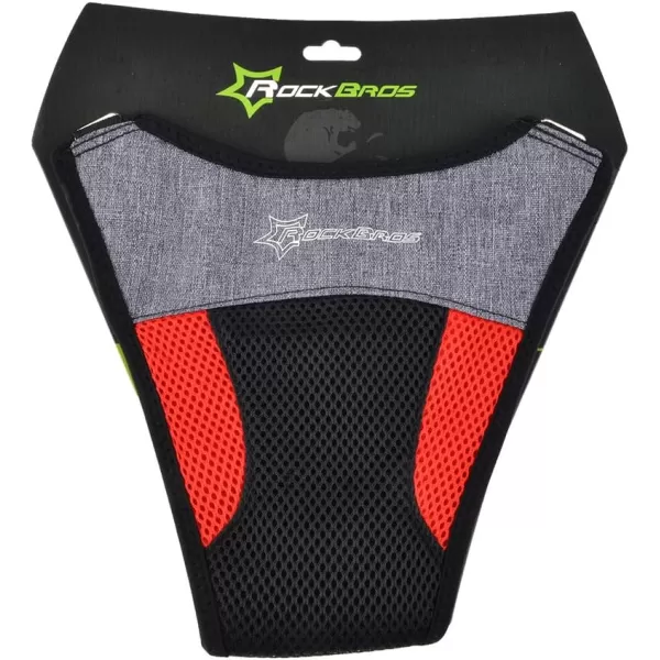 ROCKBROS Bicycle Trainer Sweat Net Frame Guard Absorbs Sweat Black Red