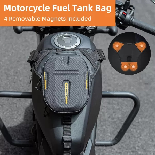 ROCKBROS Drop Leg Bag 3 IN 1 Motorcycle Waist Pack Thigh Bag Magnetic Motorcycle Tank Bag Mutifunctions Leg Pouch for Men Womenfor Cycling Hiking Running Camping Travel 10L Black
