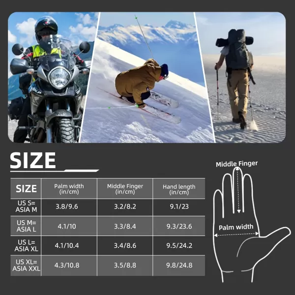 ROCKBROS Motorcycle Gloves for Men Women Full Finger Motorbike Gloves Touchscreen Motorcycle Gear with Hard Carbon Fiber Shell for Motorcross Racing Dirt Bike ATV UTV MTB Cycling BrownASIA MUS S