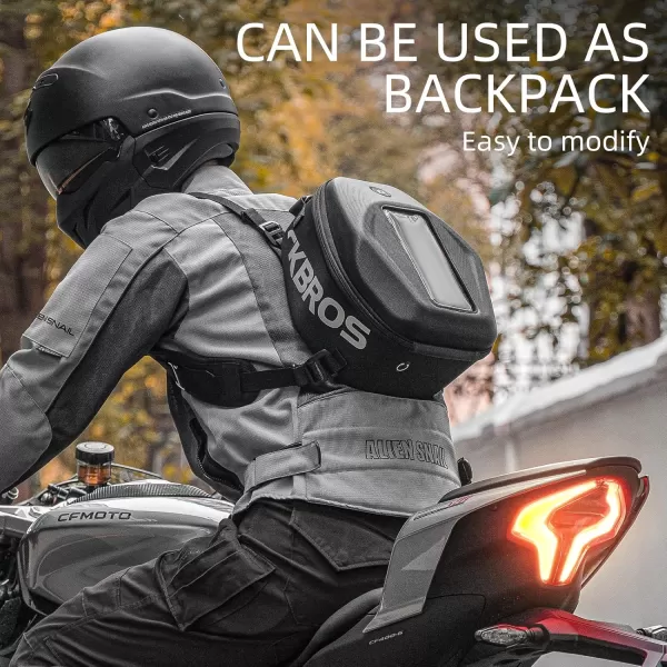 ROCKBROS Motorcycle Tank Bag 7 Inch Touchscreen Phone Bag Waterproof Tank Phone Bag Storage Universal Oil Fuel Tank Bag 7L For Motorcycle
