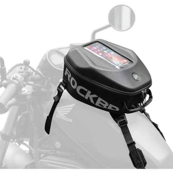 ROCKBROS Motorcycle Tank Bag 7 Inch Touchscreen Phone Bag Waterproof Tank Phone Bag Storage Universal Oil Fuel Tank Bag 7L For Motorcycle
