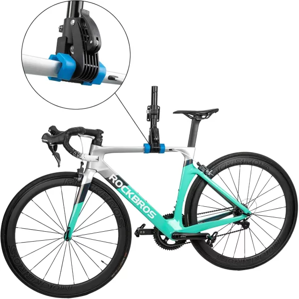 ROCKBROS Bike Repair Stand Bench Mount Home Bike Stand for Maintenance Bike Clamp Workbench Work Stands Bicycle Repair Rack for Road Mountain MTB Bikes