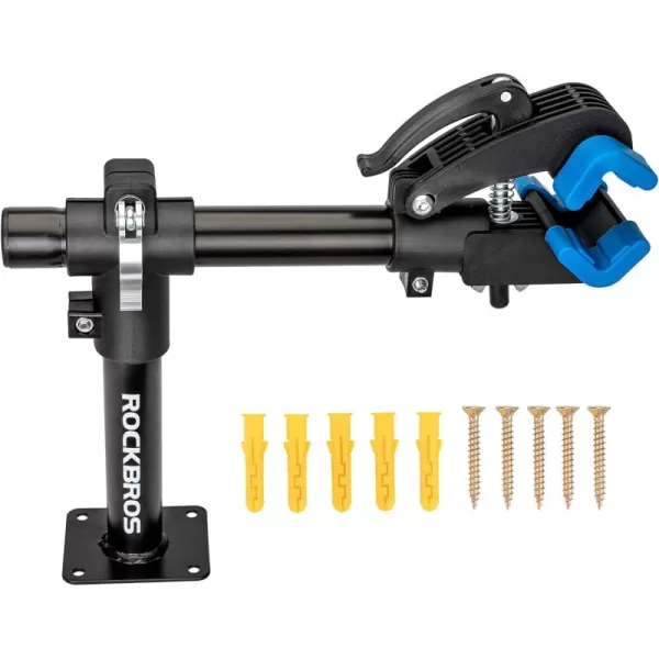 ROCKBROS Bike Repair Stand Bench Mount Home Bike Stand for Maintenance Bike Clamp Workbench Work Stands Bicycle Repair Rack for Road Mountain MTB Bikes