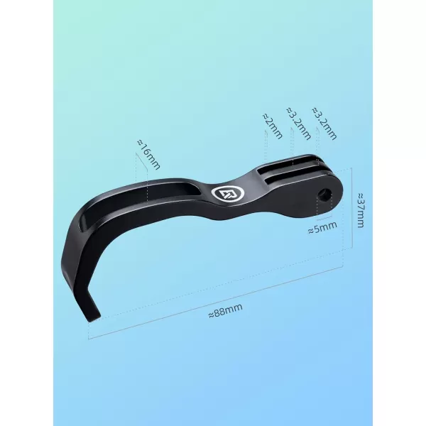 imageROCKBROS Bicycle Headlight Holder Bike Front Light Extender Holder Stand Bracket Cycling Part for Brompton Folding Bike