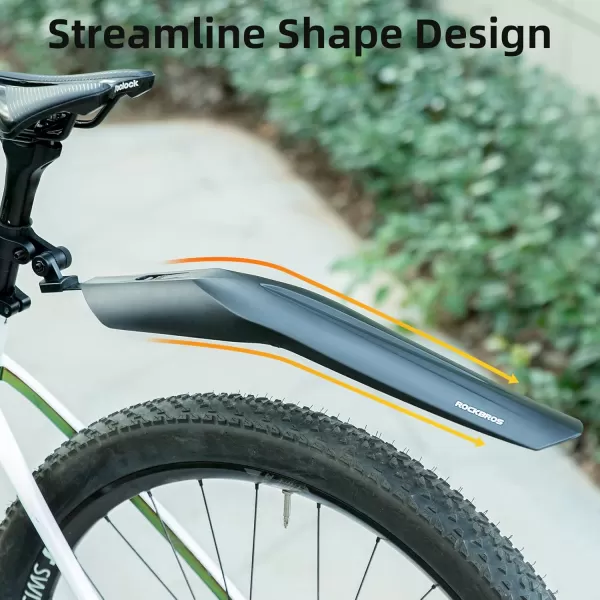 imageROCKBROS Bike Fenders Adjustable MTB Fenders Bike Mudguard Rear Fenders Cycling Mud Guard2226 Bike