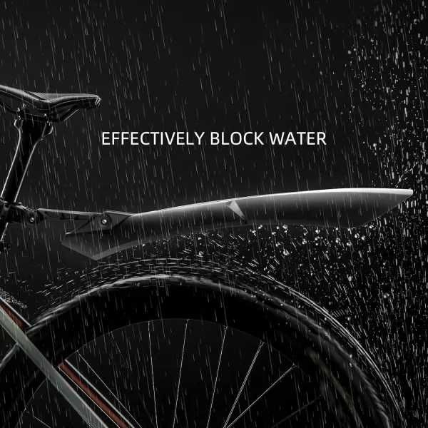 imageROCKBROS Bike Fenders Adjustable MTB Fenders Bike Mudguard Rear Fenders Cycling Mud Guard2429 Quickrelease