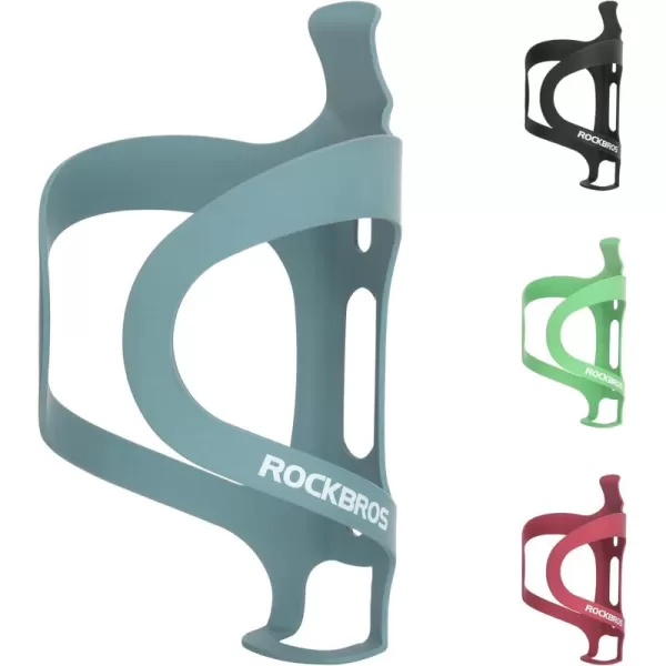 imageROCKBROS Bike Water Bottle Cage Holder Lightweight Alloy Aluminum Bicycle Water Bottle Holder Cages Secure Hold Bracketsblue