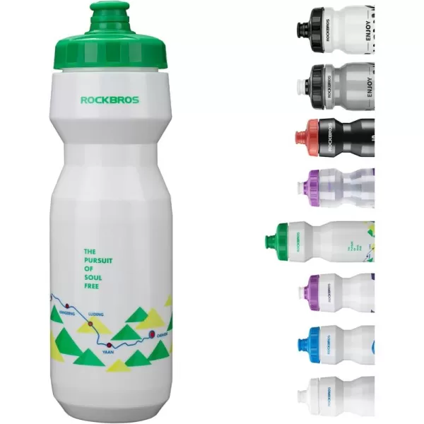 25oz White Green