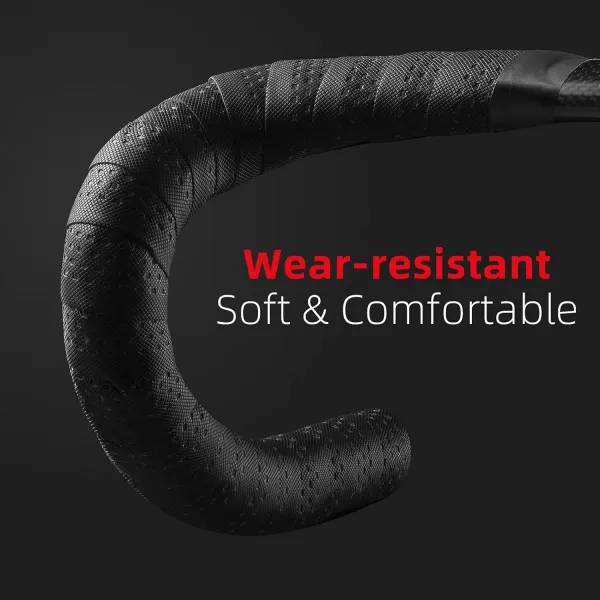imageROCKBROS Bike Handlebar Tape for Road Bike Grip Tape Bicycle Handlebar Grip Tape Wrap BlackBlack