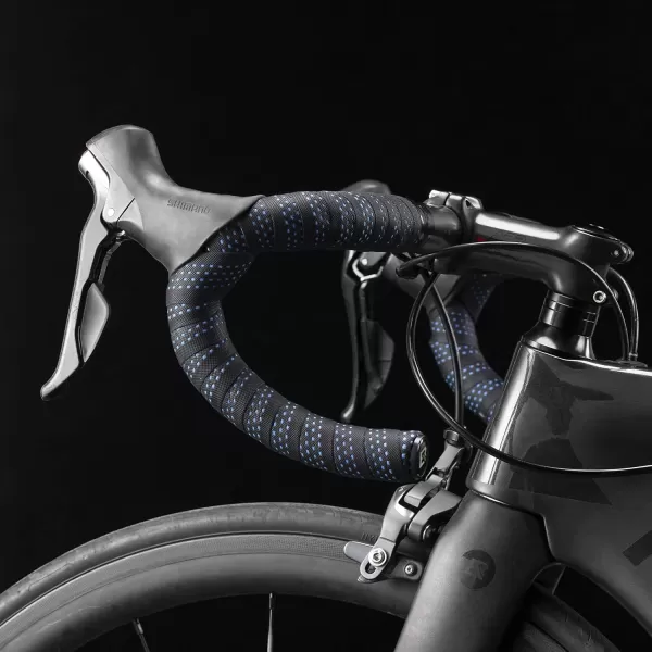 imageROCKBROS Bike Handlebar Tape for Road Bike Grip Tape Bicycle Handlebar Grip Tape Wrap BlackBlue