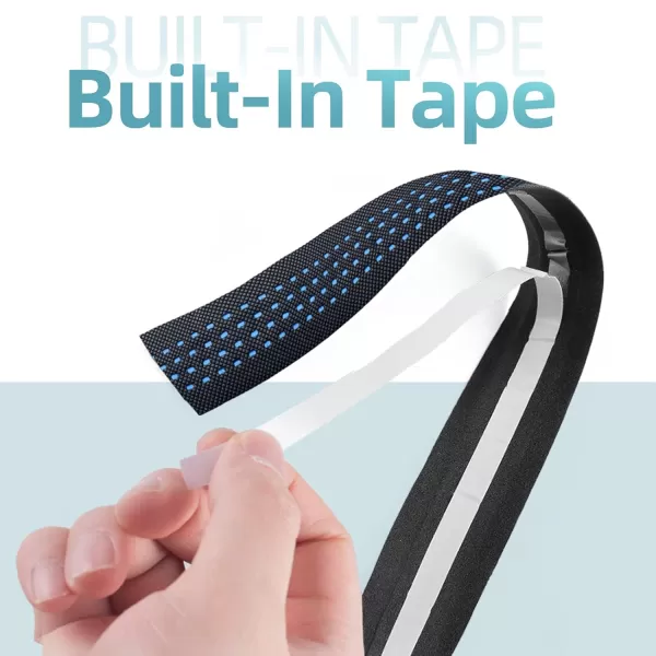 imageROCKBROS Bike Handlebar Tape for Road Bike Grip Tape Bicycle Handlebar Grip Tape Wrap BlackRed