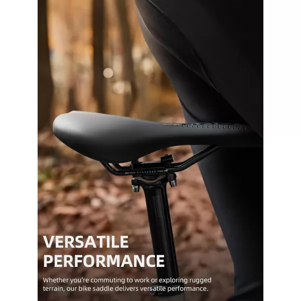 imageROCKBROS Bike Seat Bicycle Seat Comfortable Gel Bicycle Saddle for Men and Women Waterproof Bike Saddle Exercise Bike Seat for BMX MTB ampamp Road Bike