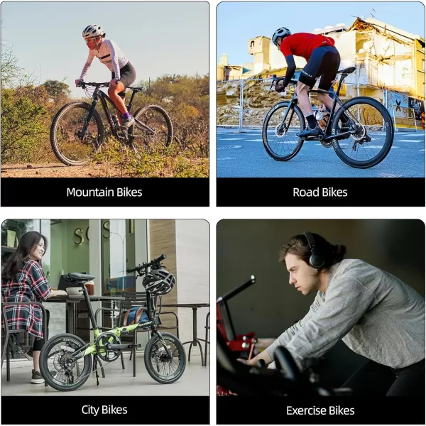 imageROCKBROS Bike Seat Cover Bike Seat Cushion Gel Padded Comfortable for Peloton Seat Cushion Men Women Outdoor ampamp IndoorBlackBlue