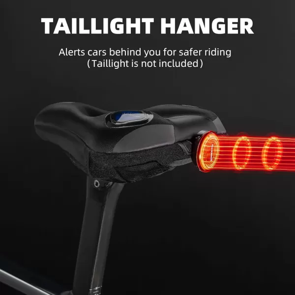 imageROCKBROS Bike Seat Cushion Gel Padded Bicycle Seat Cover for Men Women Comfort Adjustable Bike Seat Cover Compatible with Peloton Outdoor ampamp Indoor Bicycle Seat Cushion 102quotx7quotBlue