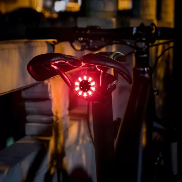 imageROCKBROS Bike Tail Light Rear Bike Light Rechargeable Bike Rear Light Waterproof Bike Taillight