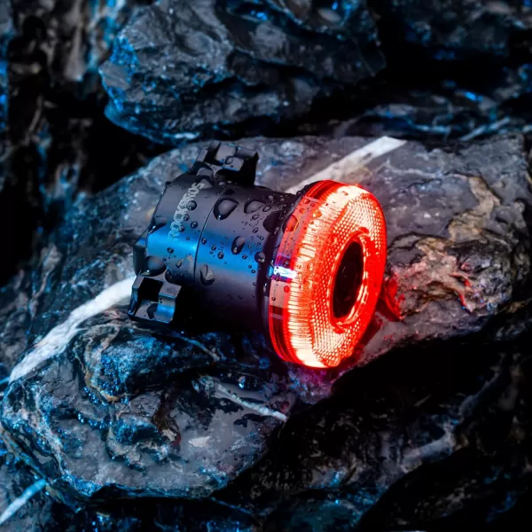 imageROCKBROS Smart Bike Tail Light Break Sensing Bike Light Rechargeable Waterproof Auto OnOff Ultra Bright LED