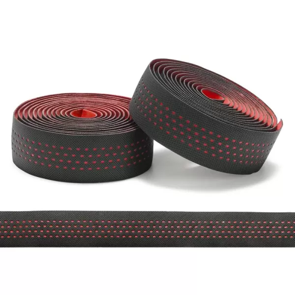imageROCKBROS Bike Handlebar Tape for Road Bike Grip Tape Bicycle Handlebar Grip Tape Wrap BlackRed