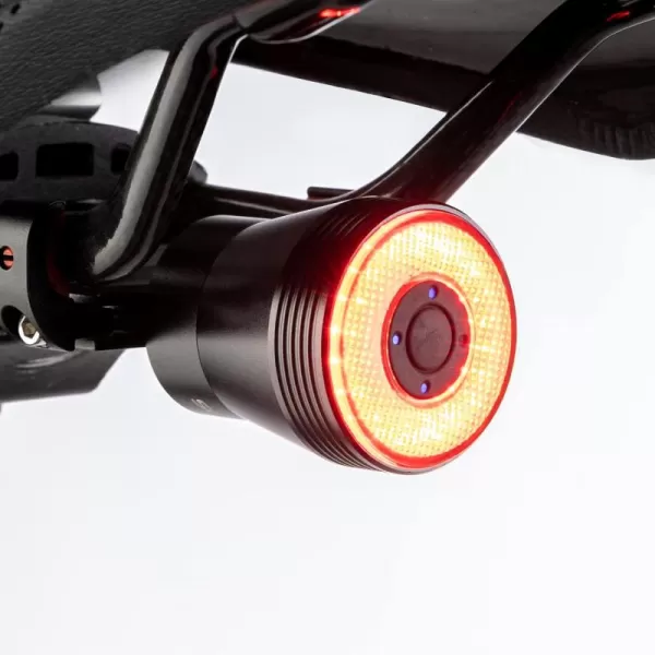 imageROCKBROS Bike Tail Light SmartBrake Sensing Bicycle Rear Lights for Night RideUltra Bright LED Back LightsType C USB RechargeableIPX6 WaterproofCycling Safety Taillight Accessories