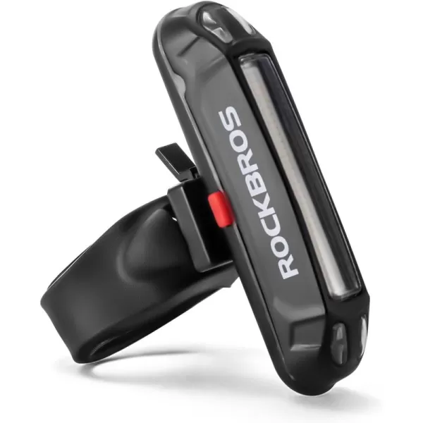 imageROCKBROS Bike Tail Light USB Rechargeable LED Bike Rear Light 6 Modes IPX4 Bike Taillight for Night RidingRed Blue White  7 Modes