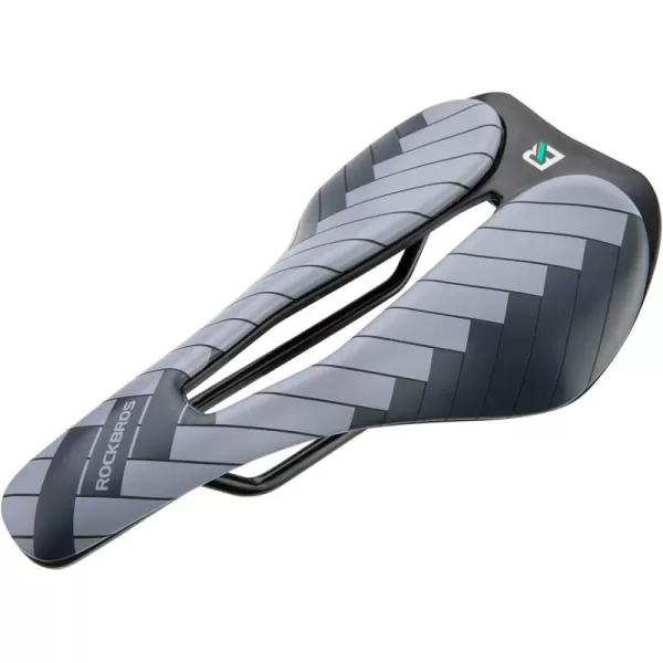 imageROCKBROS Mountain Bike Seat Bicycle Saddle Comfortable Memory TPU Cushion for Road MTB ebike Riding Specializedgray