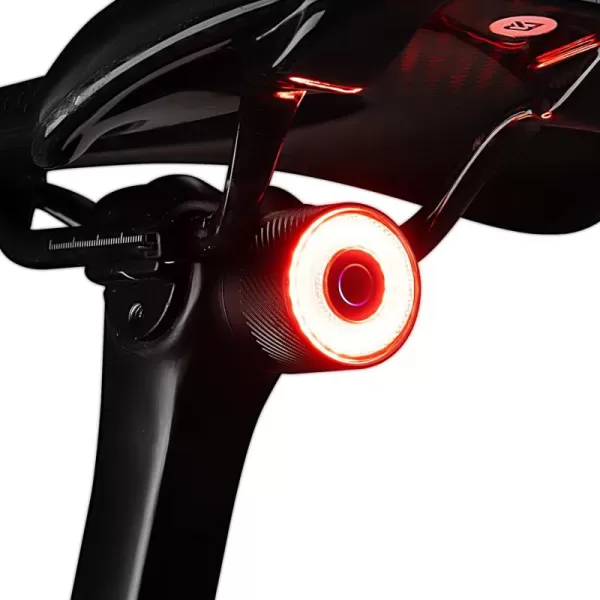 imageROCKBROS Smart Bike Tail Light Brake Sensing Bicycle Rear Lights for Night Riding with IPX6 Waterproof Type C USB RechargeableR3