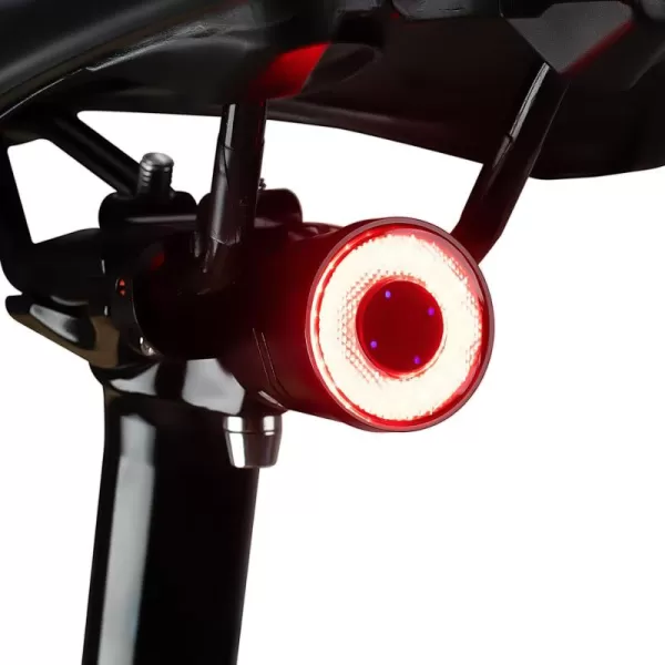 imageROCKBROS Smart Bike Tail Light Brake Sensing Bicycle Rear Lights for Night Riding with IPX6 Waterproof Type C USB RechargeableR5