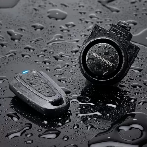 imageROCKBROS 115dB Bike Alarm Vibration Motion Sensor Waterproof Motorcycle Alarm1 piece