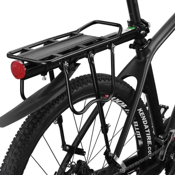 imageROCKBROS Bike Bicycle Cargo Rack Rear Bike Rack for Back of Bike Carrier Rack with Fender Quick Release Mountain Road Bicycle Rear Racks 110165 lbs Capacity Universal